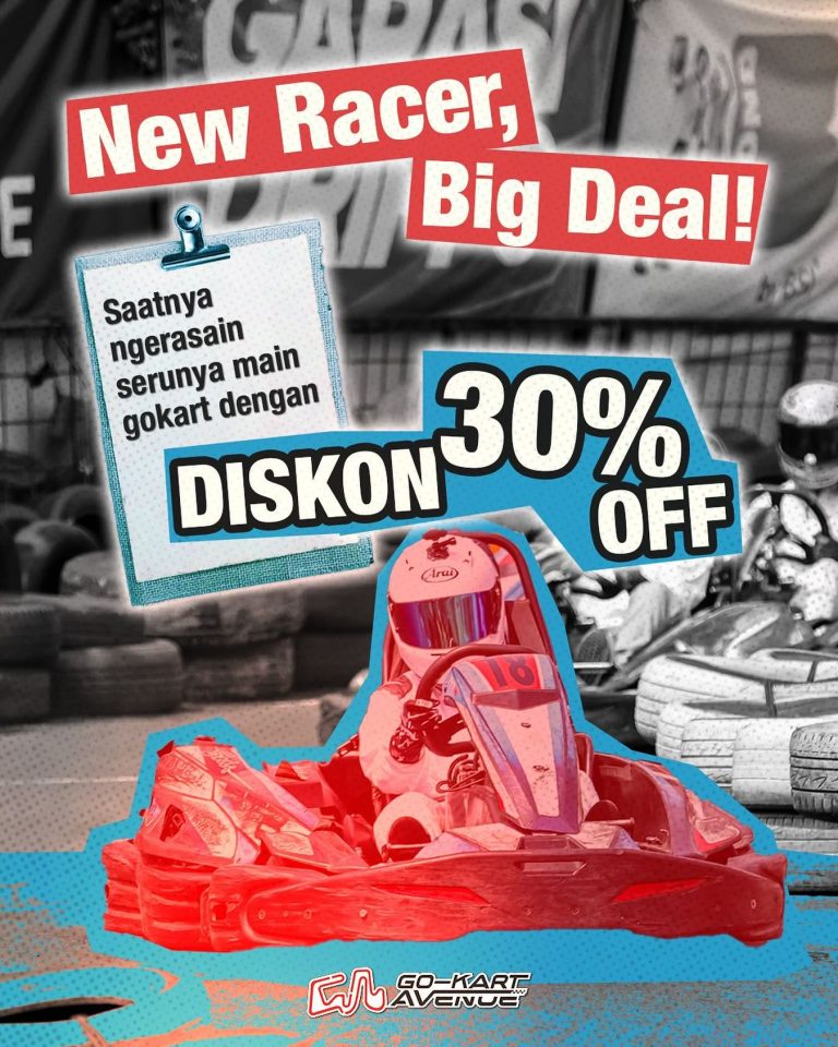 🎉 Diskon Gokart di Gokart Avenue: Gaspol Seru dengan Harga Hemat! 🏎️🔥