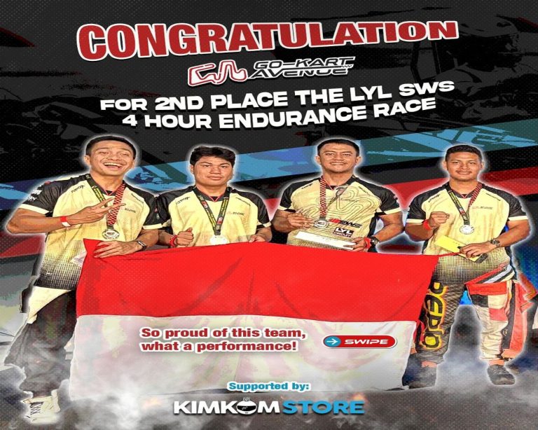 Prestasi Mengesankan Tim Indonesia di LYL SWS 4 Hour Endurance Race