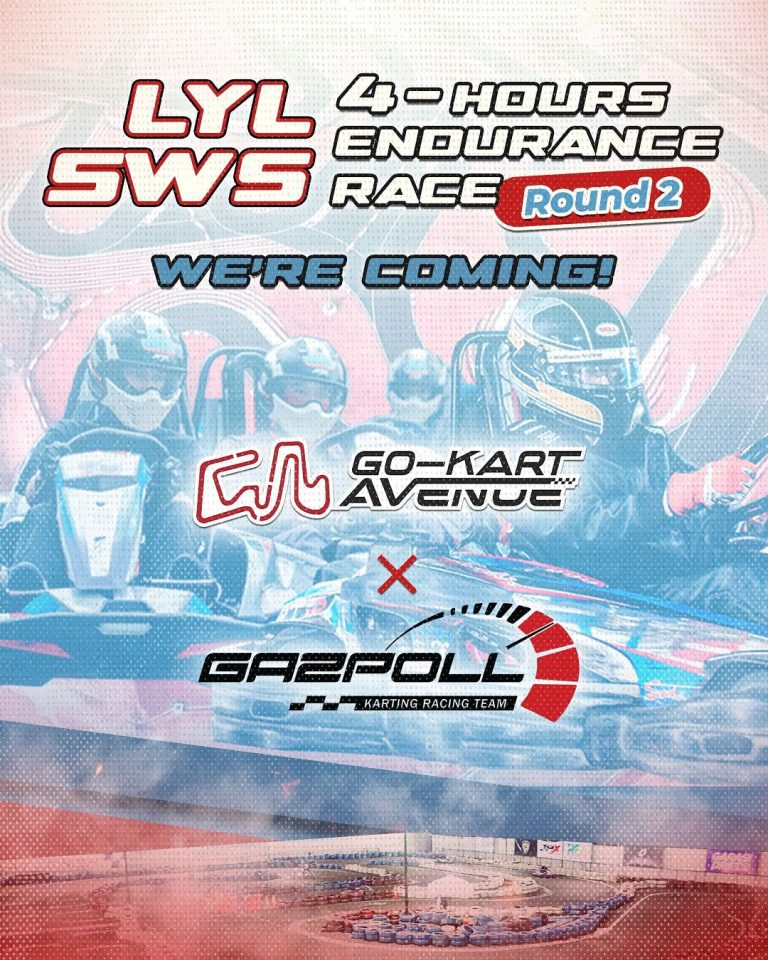 GoKart Avenue x Gazpoll Siap Tempur di LYL SWS Endurance Race Round 2!