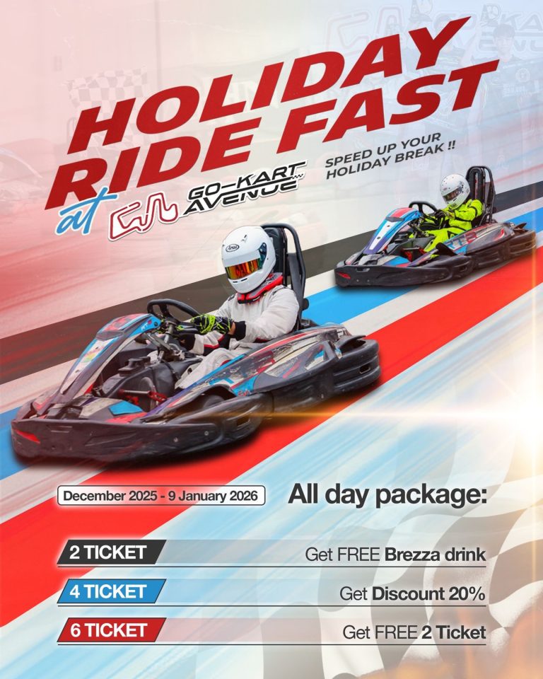 Holiday Ride Fast di Go-Kart Avenue: Serunya Liburan Akhir Tahun dengan Kecepatan Maksimal!