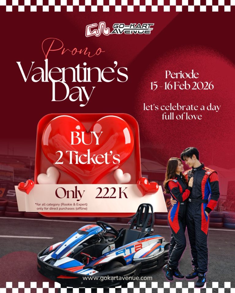 Love on Track: Cara Unik Rayakan Valentine dengan Pasangan di GoKart Avenue ❤️🏎️
