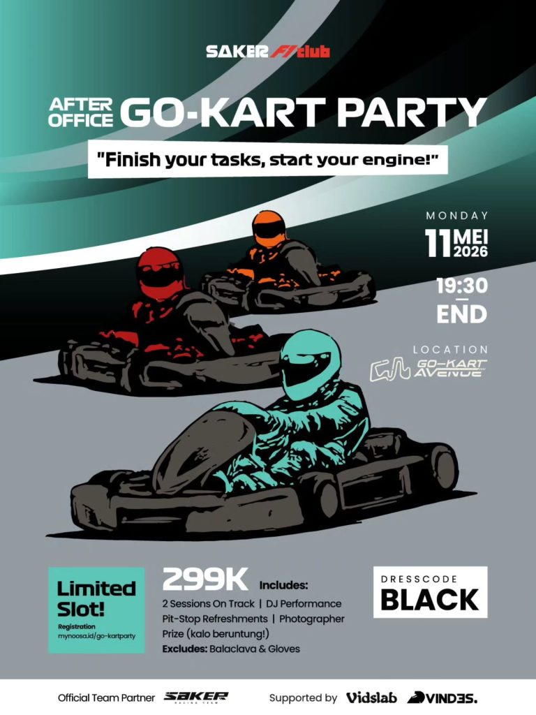 After Office Go-Kart Party: Cara Paling Seru Mengakhiri Hari Kerja